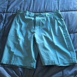 Baby blue Adidas golf shorts